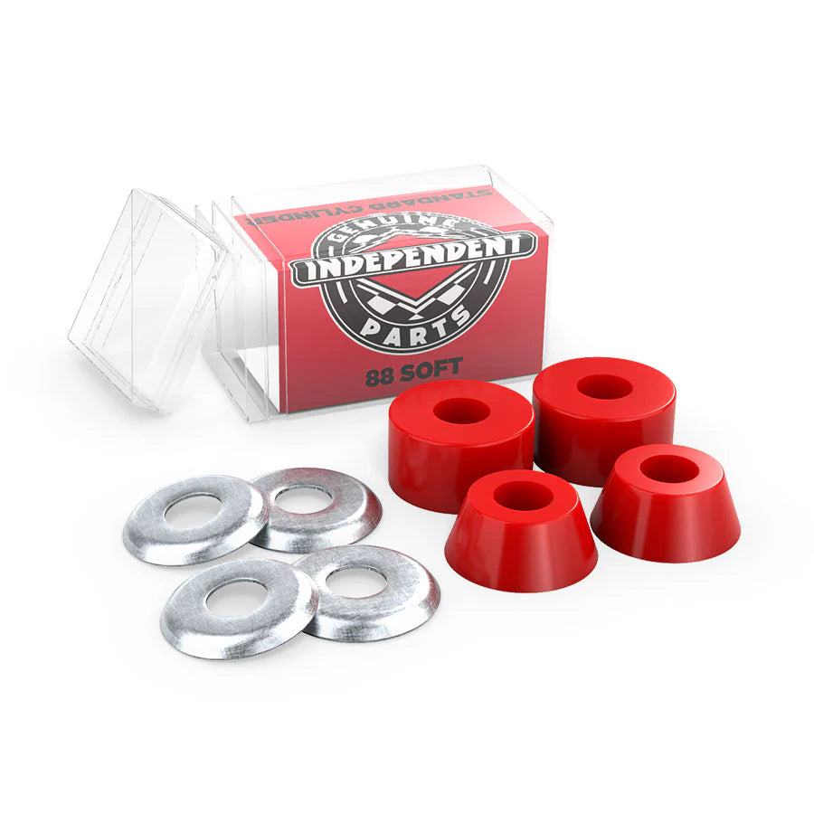 Independent Standard Cylinder Soft 88a Red Set of 2 Bushings