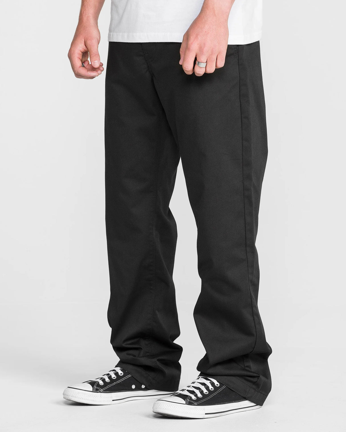 Volcom Frickin Relaxed Black Chino Pants