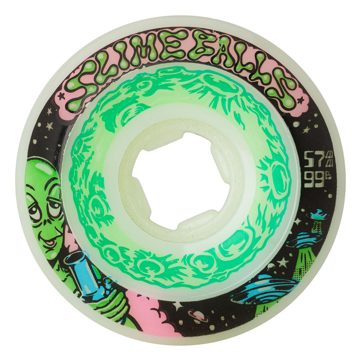 Slime Balls Alien Saucers 57mm 99a Wheels