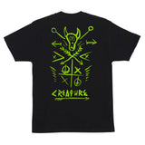 Creature Visualz Black Heavyweight S/s Shirt