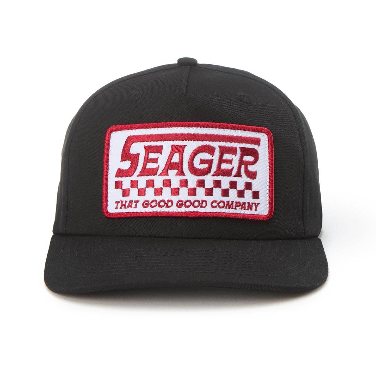 Seager 74 Black Snapback Hat