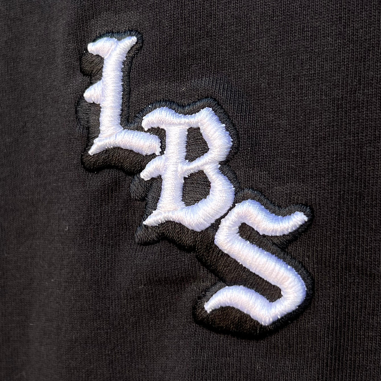 Long Beach Skate Co LBS Long Side Limo Black Oversized S/s Shirt