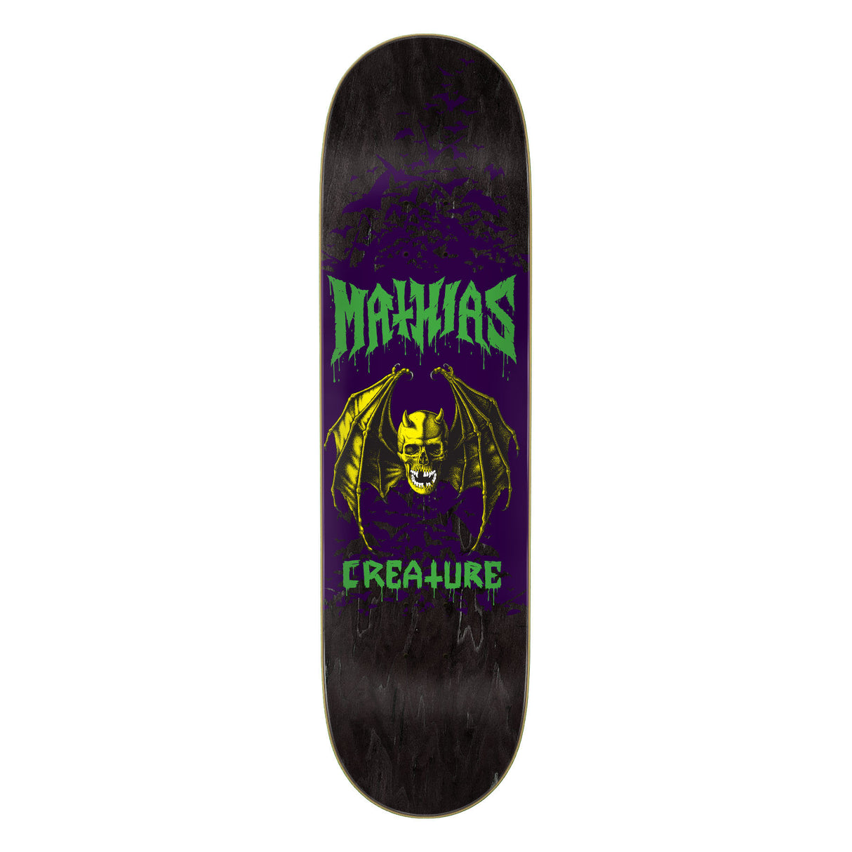 Creature Torres Skull Bat Pro Stumps 8.51" Skateboard Deck