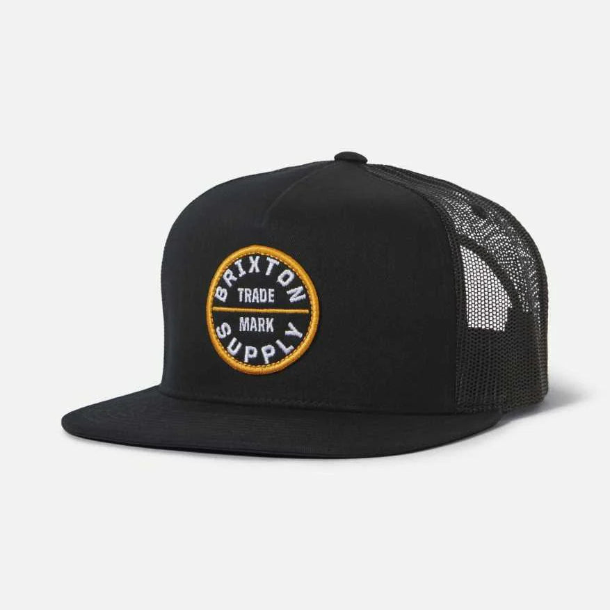Brixton Oath MP Black/Black Trucker Hat