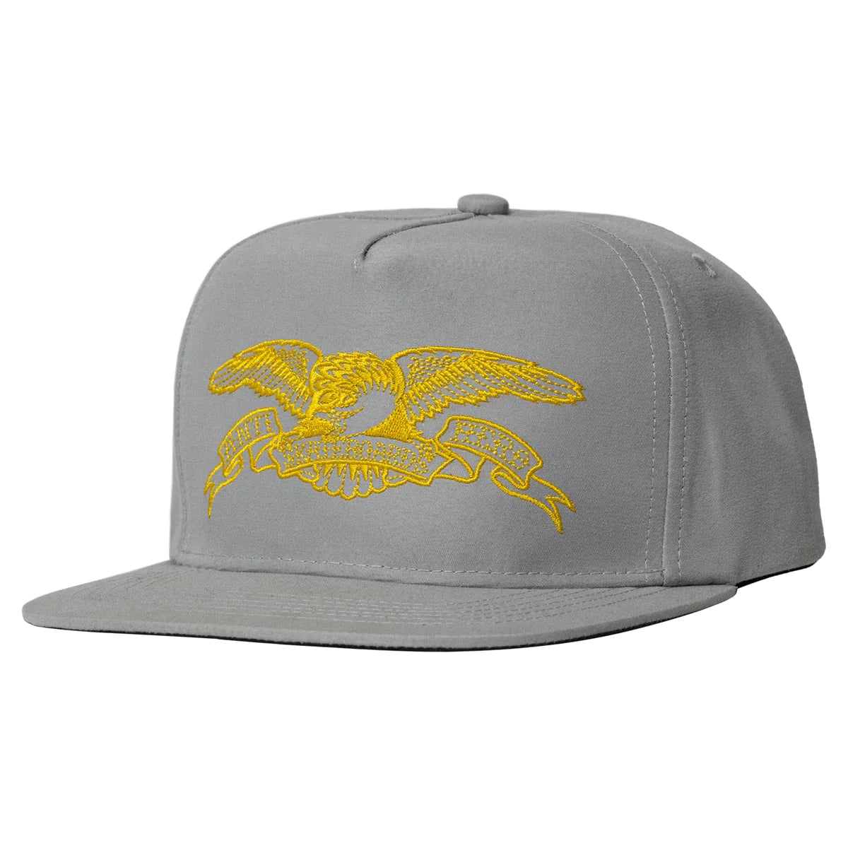 Anti Hero Basic Eagle Gunmetal Gold Snapback Hat