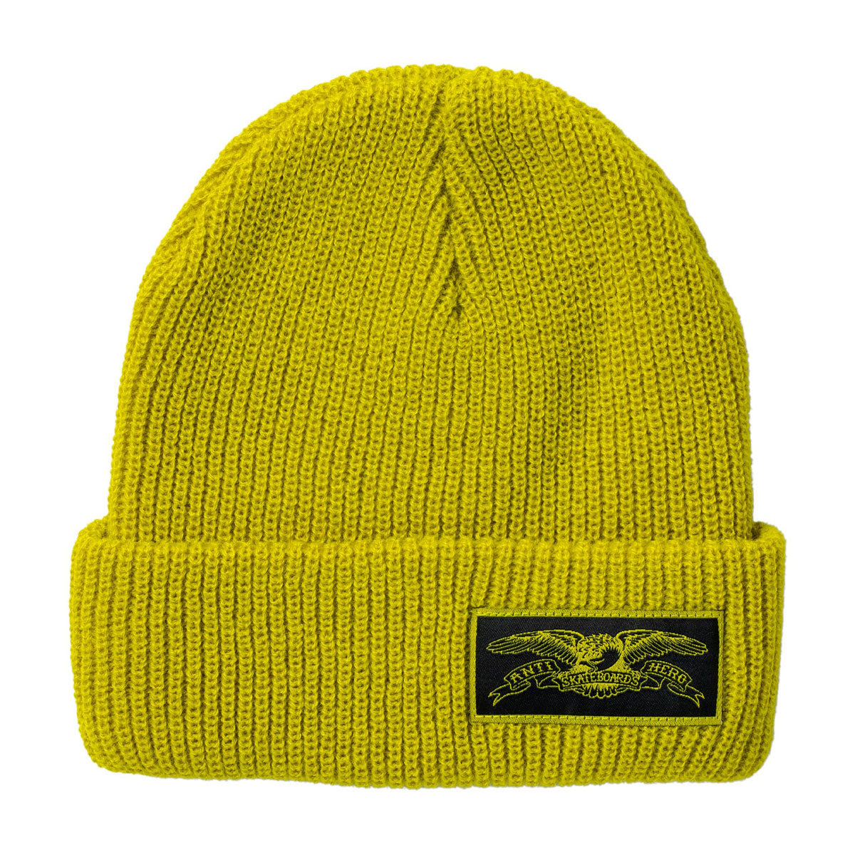 Anti-Hero Stock Eagle Label Yellow Beanie