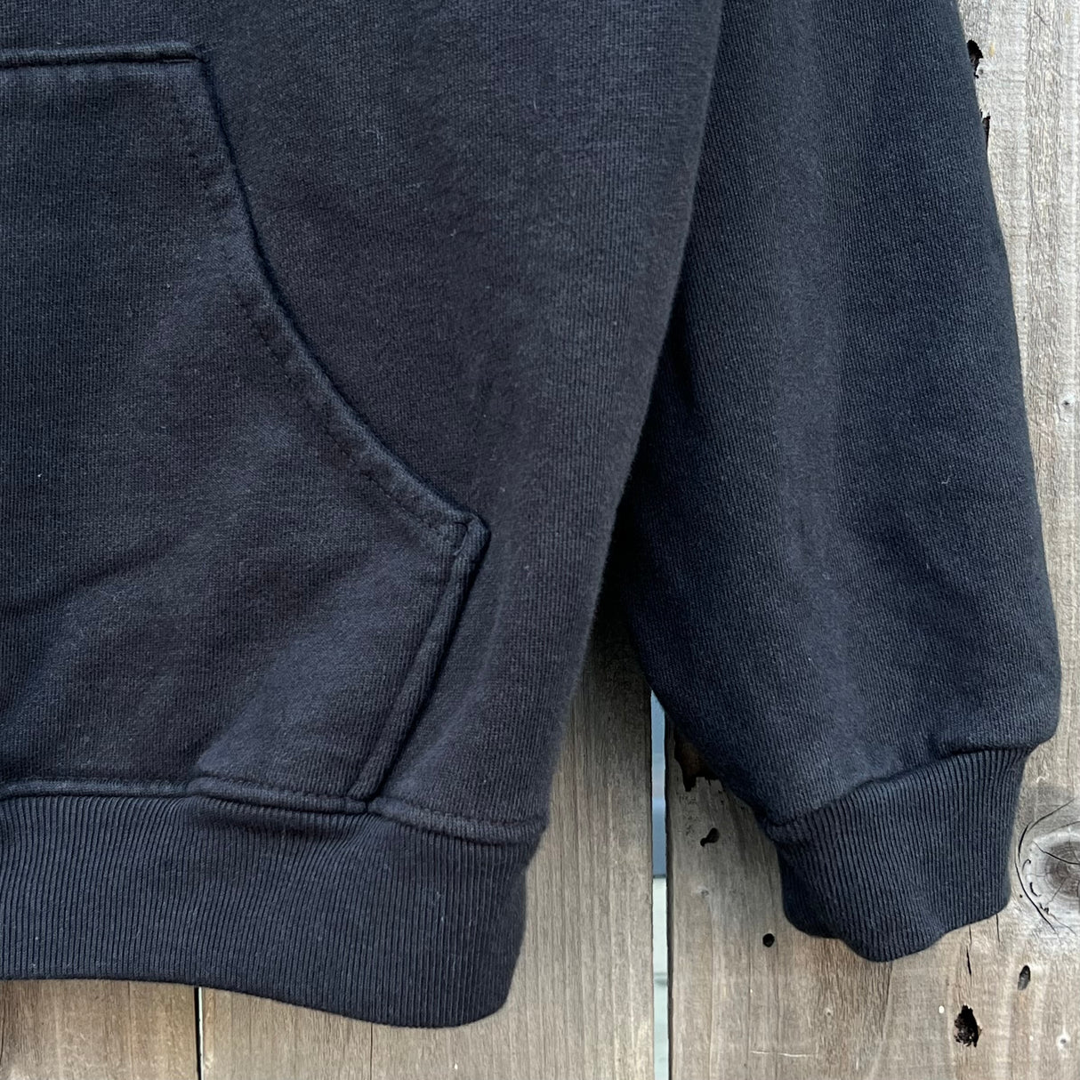 Long Beach Skate Co LBS Long Side Heavy Black Hoodie