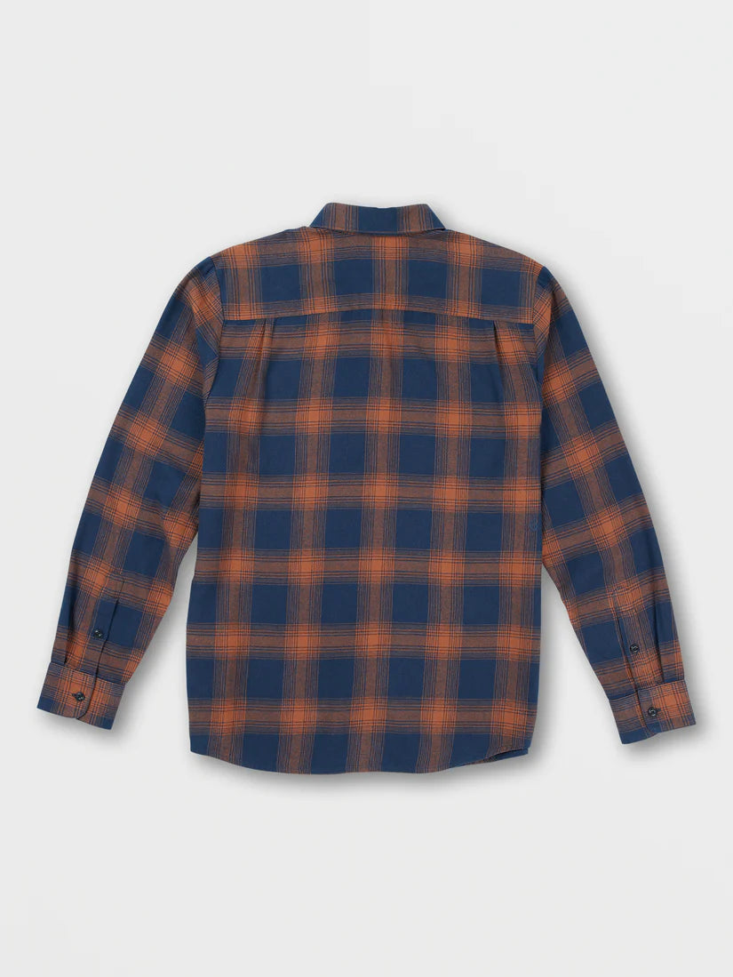 Volcom Netastone Navy L/s Flannel