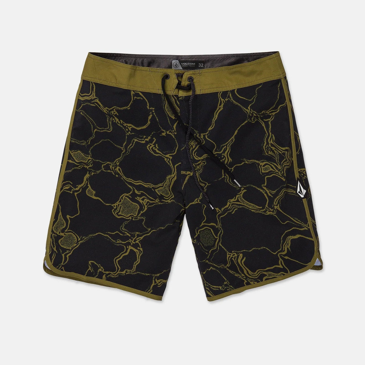 Volcom Infuse Scallop Mod 19 Sonic Green Shorts