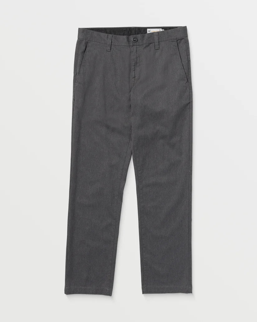 Volcom Frickin Modern Stretch Charcoal Heather Chino Pants