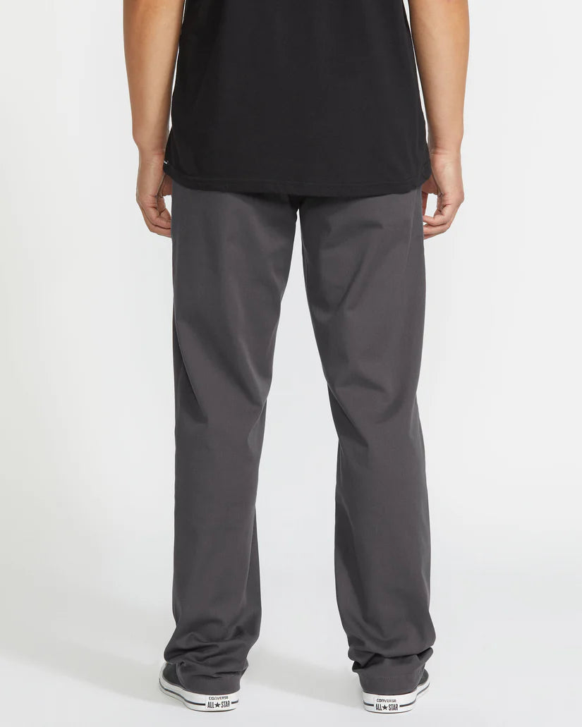 Volcom Frickin Modern Stretch Charcoal Heather Chino Pants