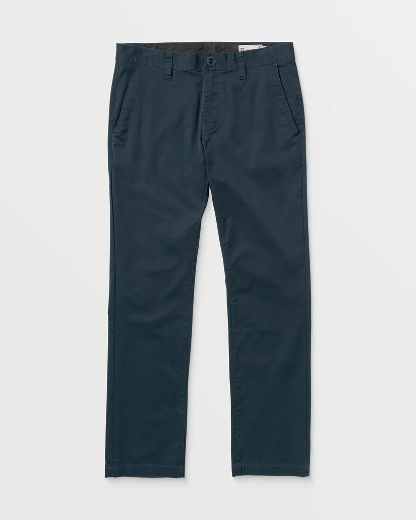 Volcom Frickin Modern Stretch Dark Navy Chino Pants