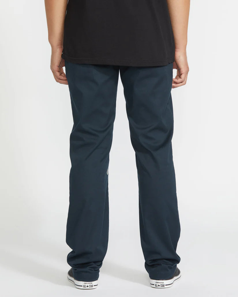 Volcom Frickin Modern Stretch Dark Navy Chino Pants