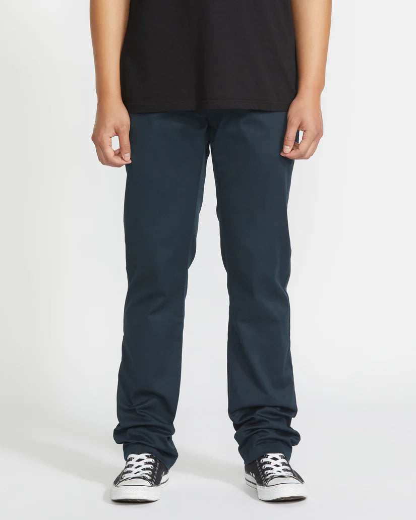 Volcom Frickin Modern Stretch Dark Navy Chino Pants
