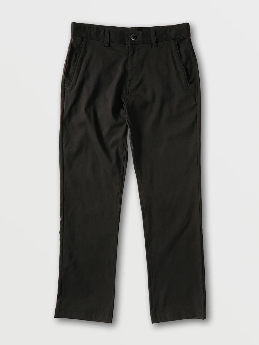 Volcom Frickin Tech Regular Fit Black Chino Pants