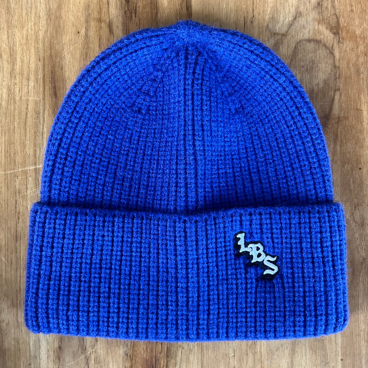 Long Beach Skate LBS Long Side Ribbed Knit Beanie