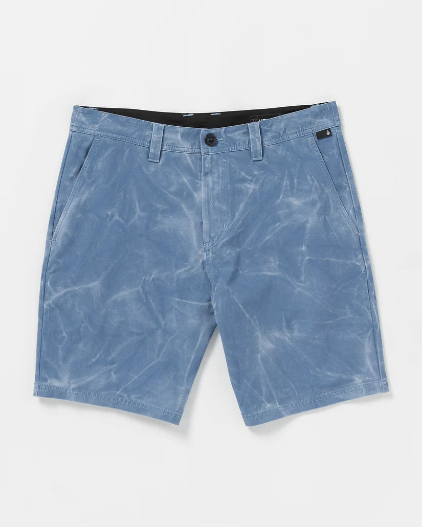 Volcom Stone Faded Hybrid 19" Blueberry Shorts