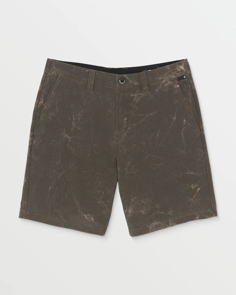 Volcom Stone Faded Hybrid 19" Dark Brown Shorts
