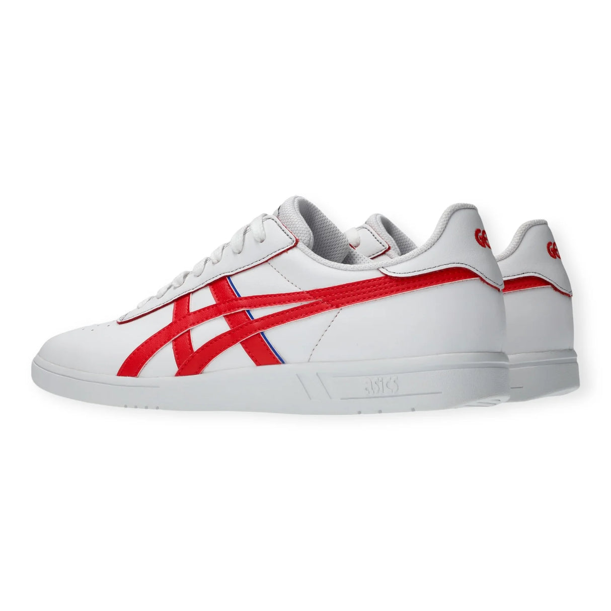 Asics Gel-Vickka Pro White/Electric Red Shoes