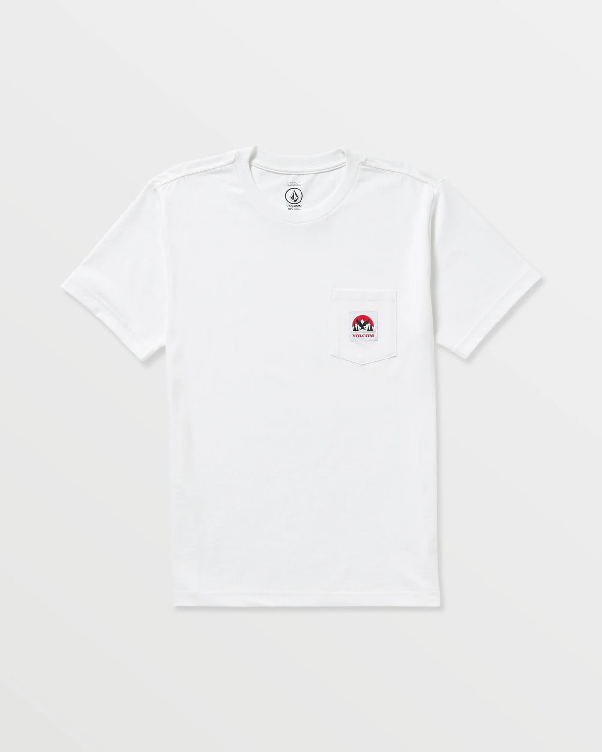 Volcom Talons White Pocket S/s Shirt