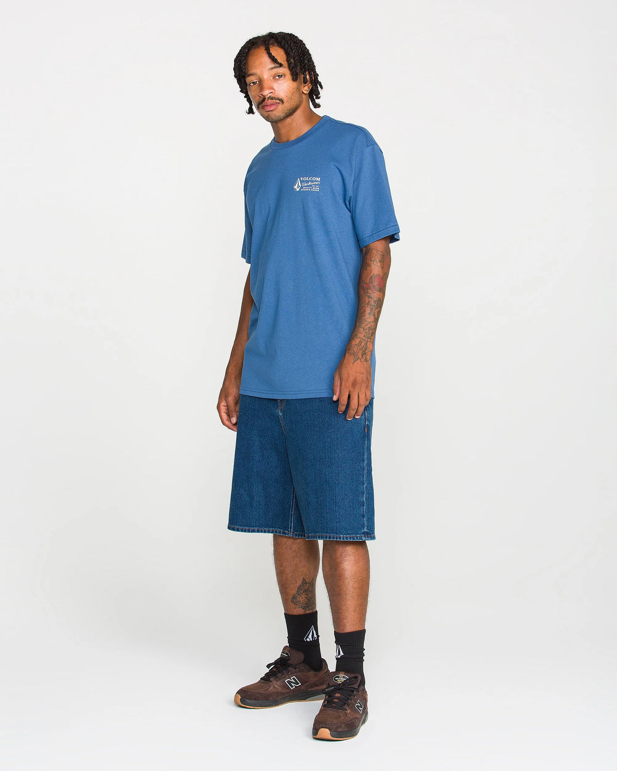 Volcom Workwear Light Navy S/s Shirt