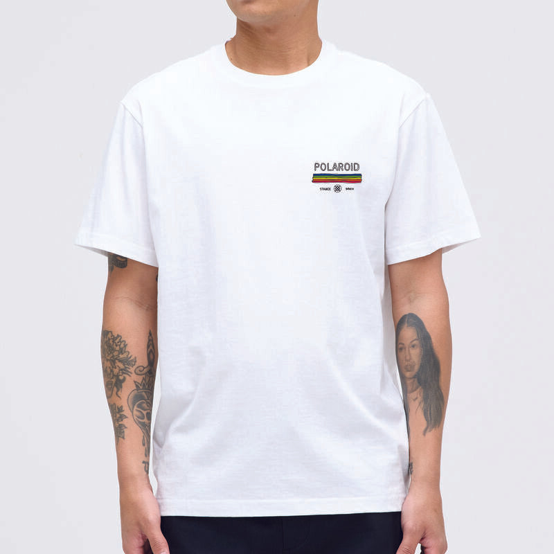 Stance Polaroid Cartridge White S/s Shirt