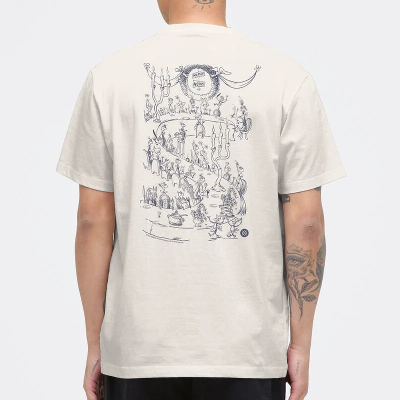 Stance The Grinch Merry Merry Canvas S/s Shirt