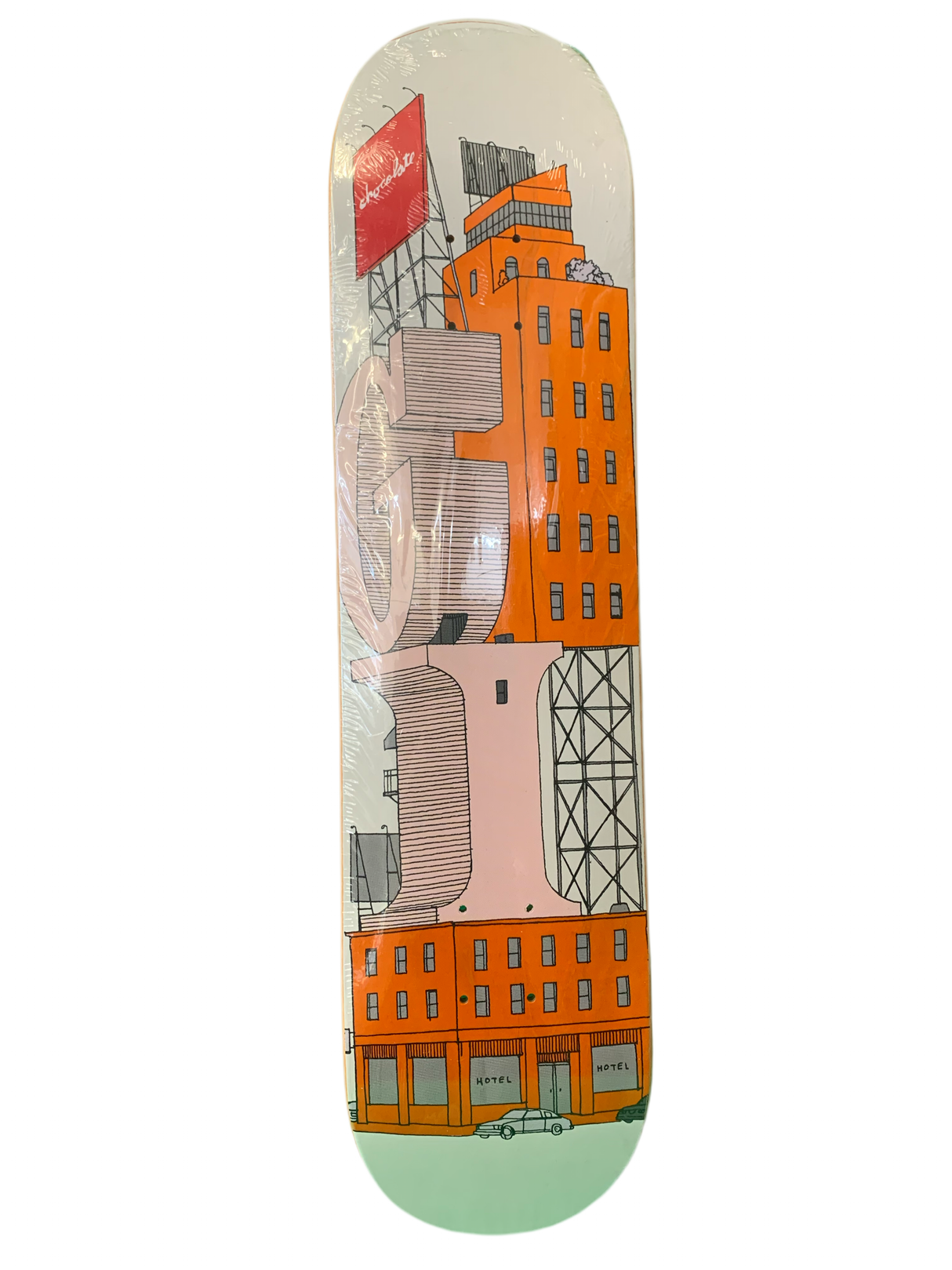 Chocolate Gino Iannucci Hotel Series 7.5" Classic Skateboard Deck