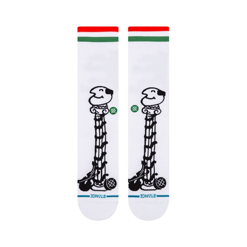 Stance Home Alone Little Neros White Socks