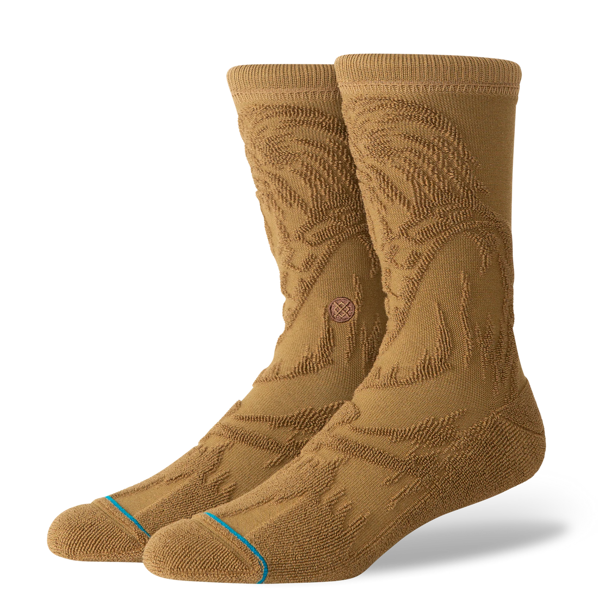 Stance Reverse Chewie Crew Tobacco Socks