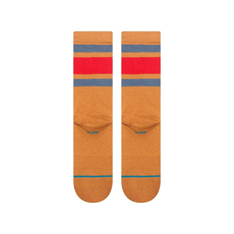 Stance Boyd ST Crew Tan Brown Socks