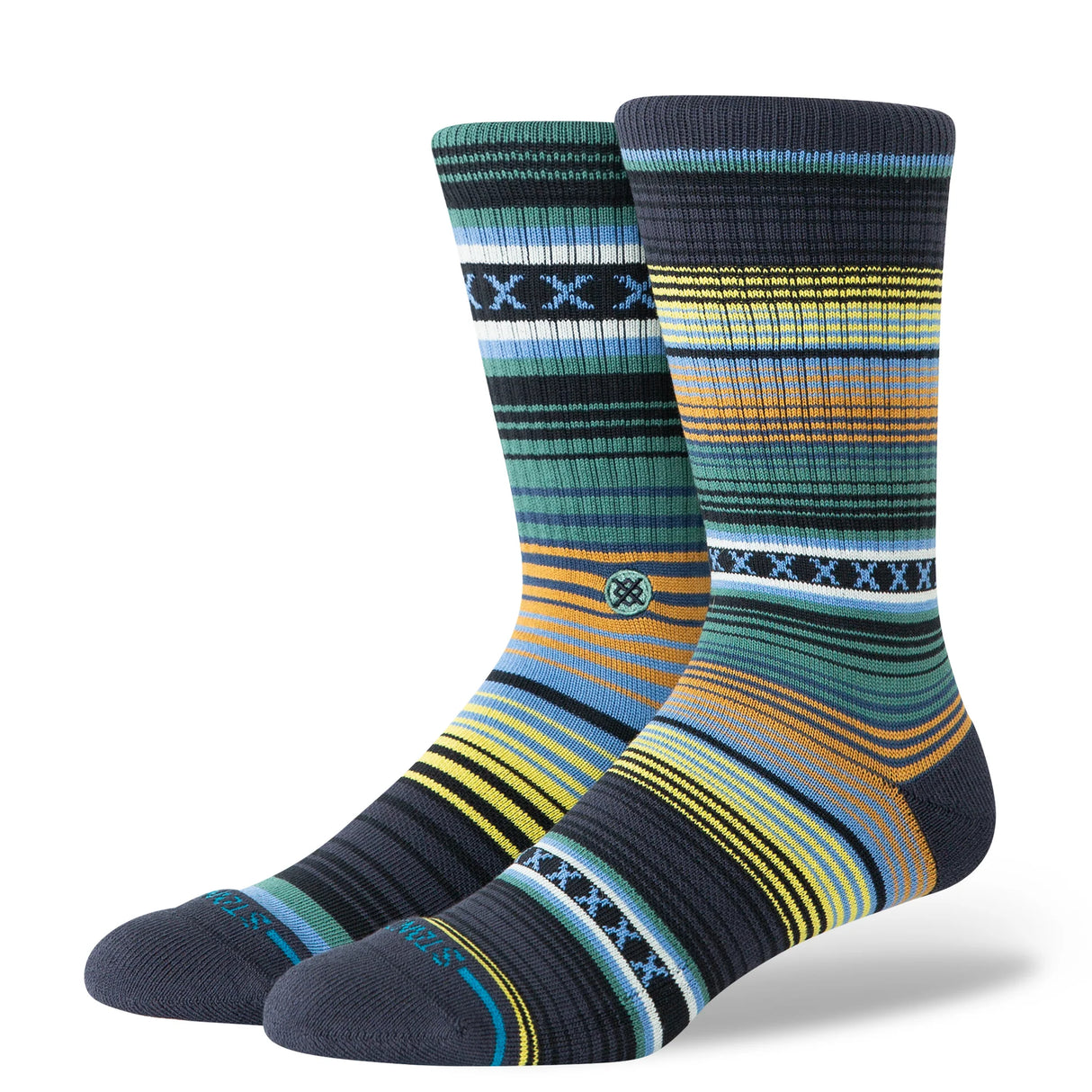 Stance Curren St Crew Deep Teal Socks
