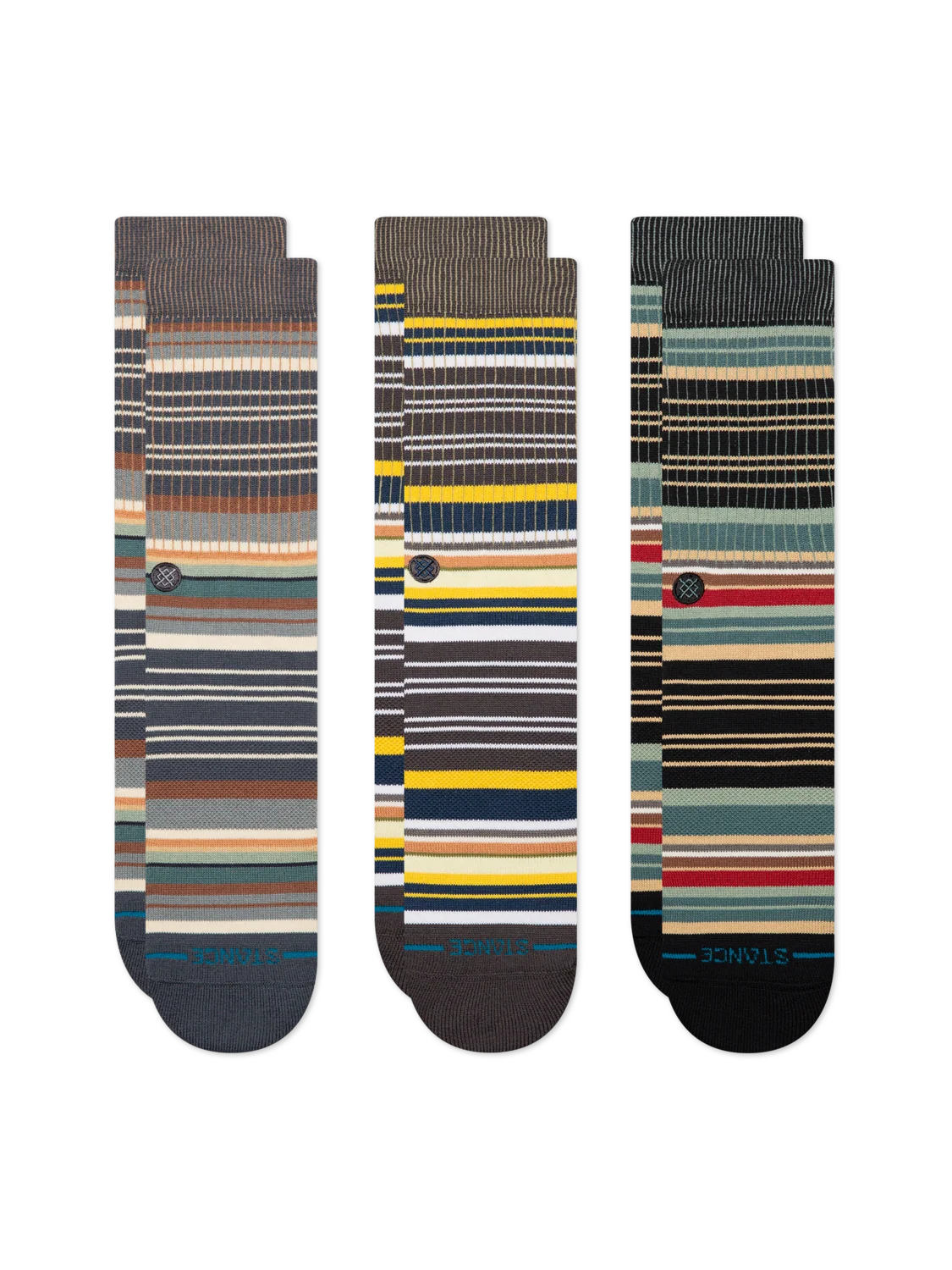 Stance Jorongo 3 Pack Multi Socks