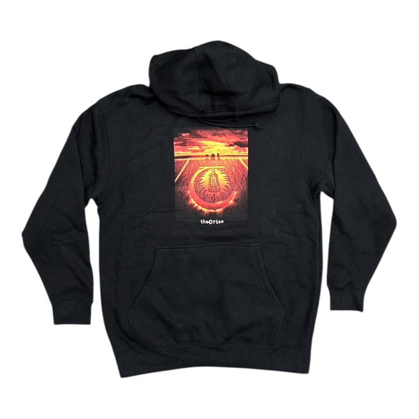 Theories It's Happening Black Hooded Sweatshirt