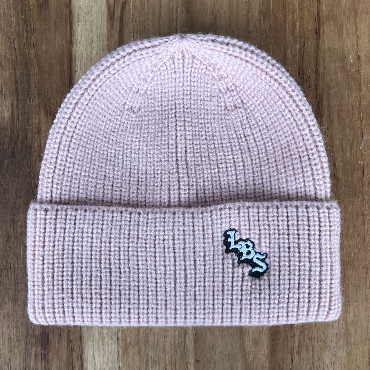 Long Beach Skate LBS Long Side Ribbed Knit Beanie