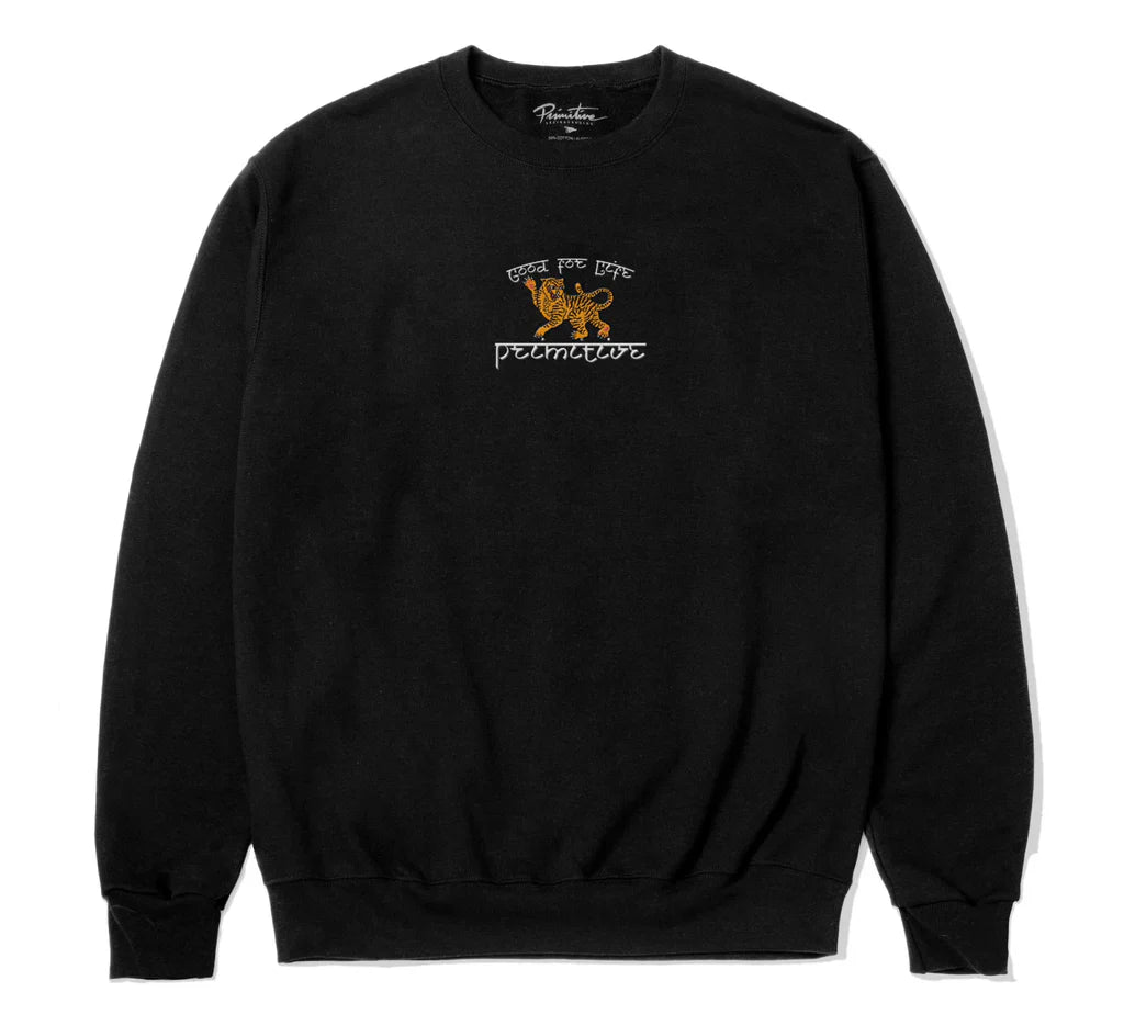 Primitive Ancient Black Crewneck Sweatshirt