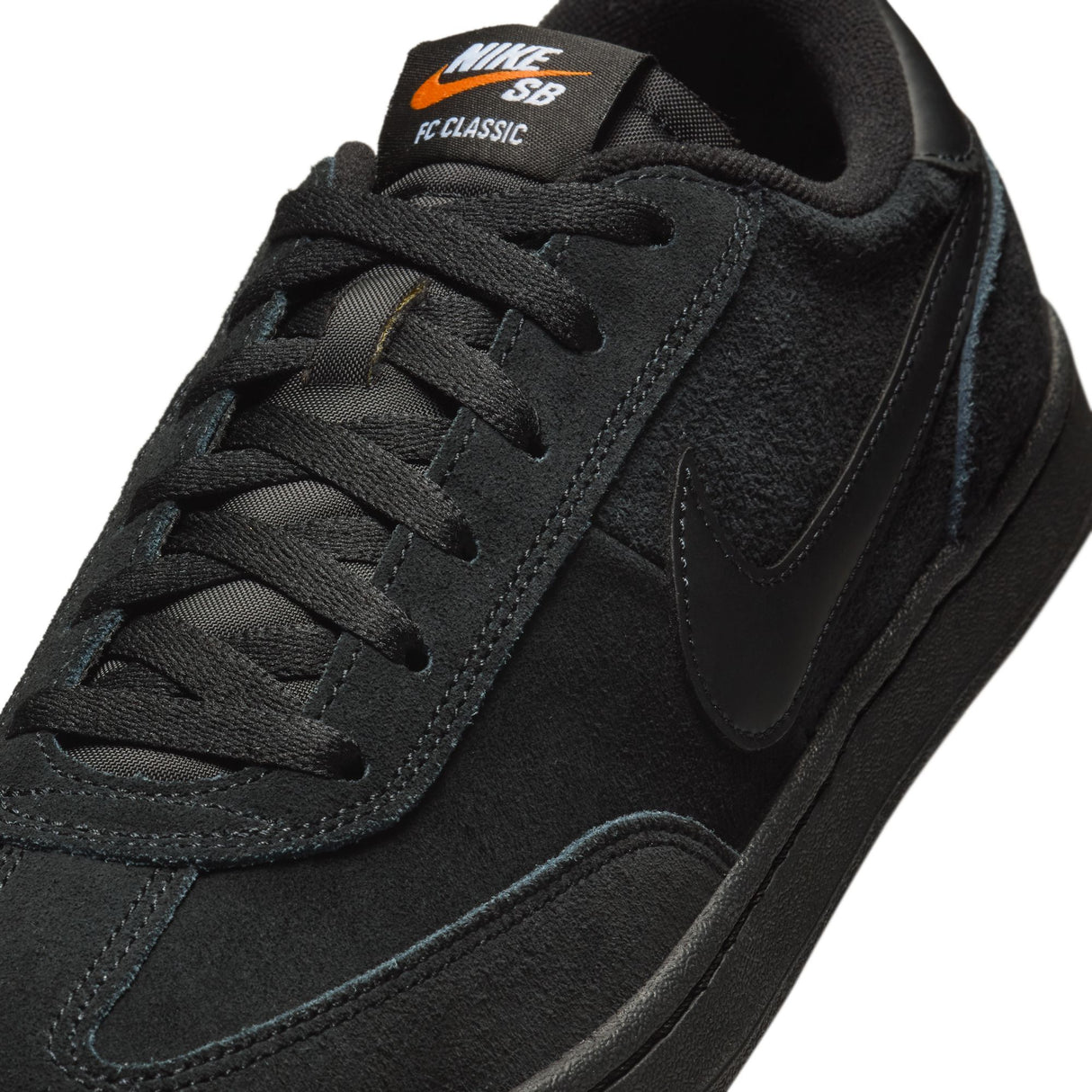Nike SB FC Classic Black/Vivid Orange Shoes