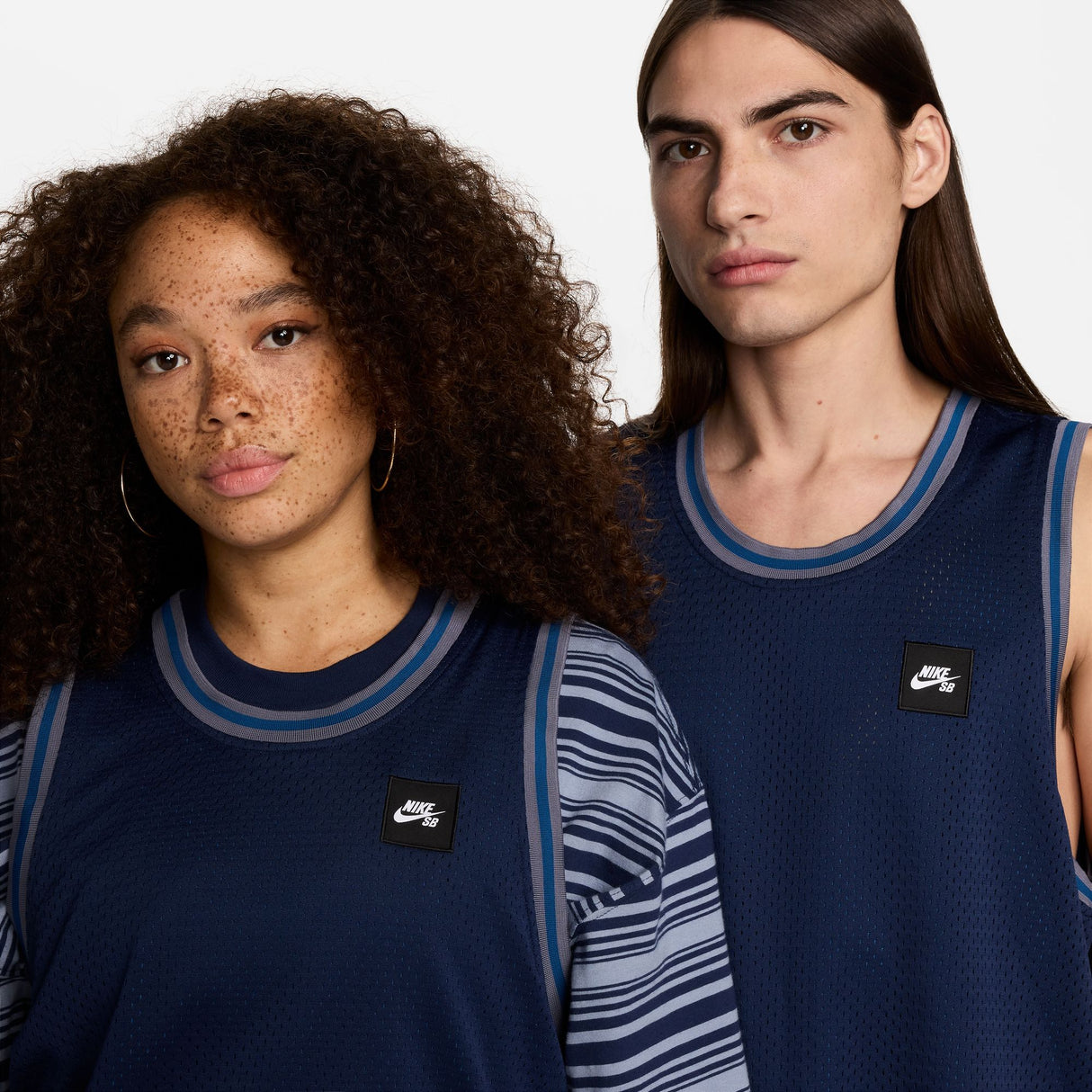 Nike SB Midnight Navy/Court Blue Reversible Basketball Jersey