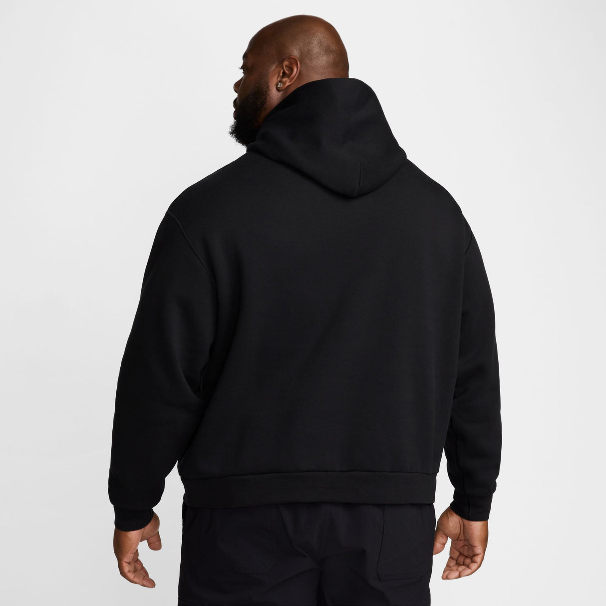 Nike SB Essential Logo Black/White Hooded Sweatshirt