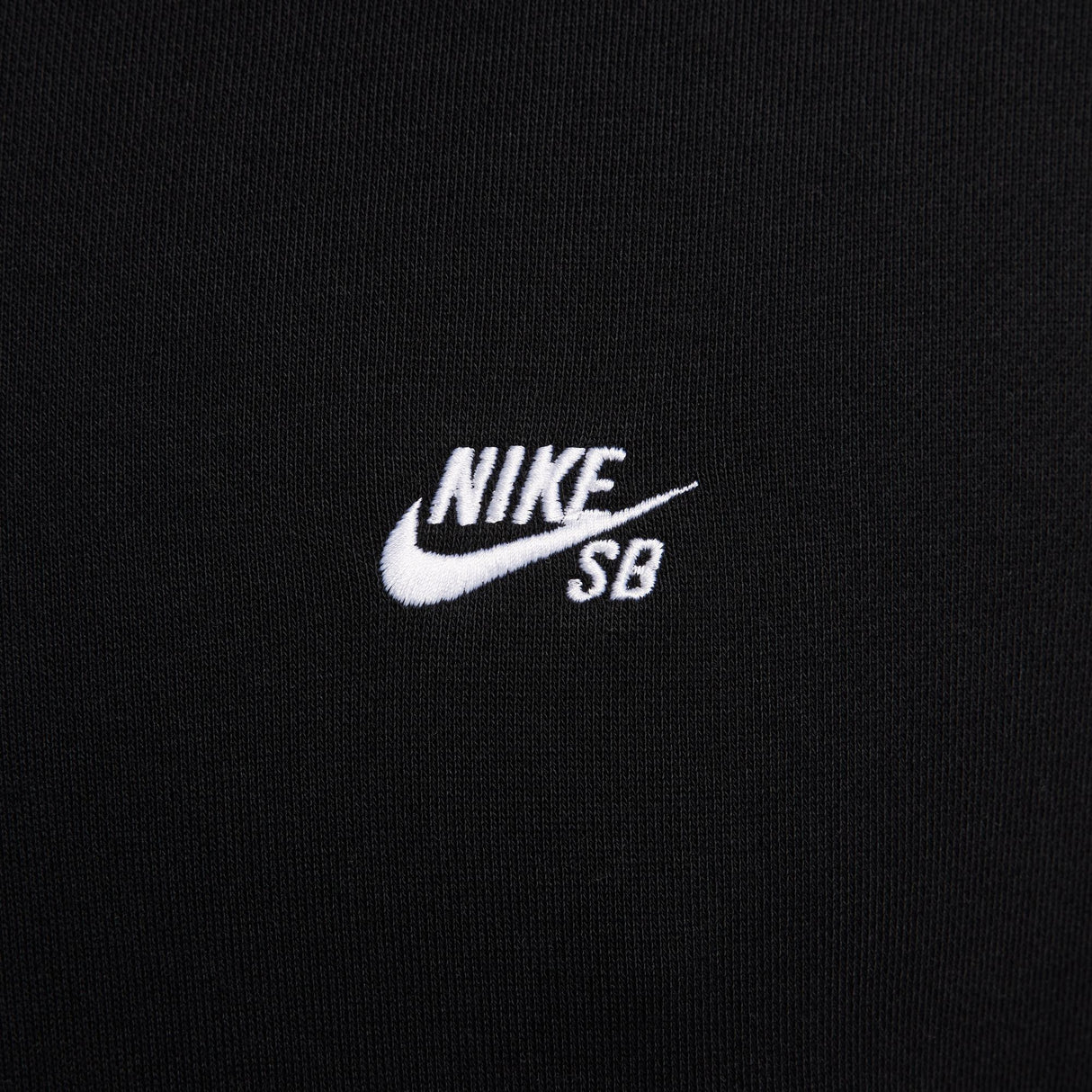 Nike SB Essential Logo Black/White Hooded Sweatshirt