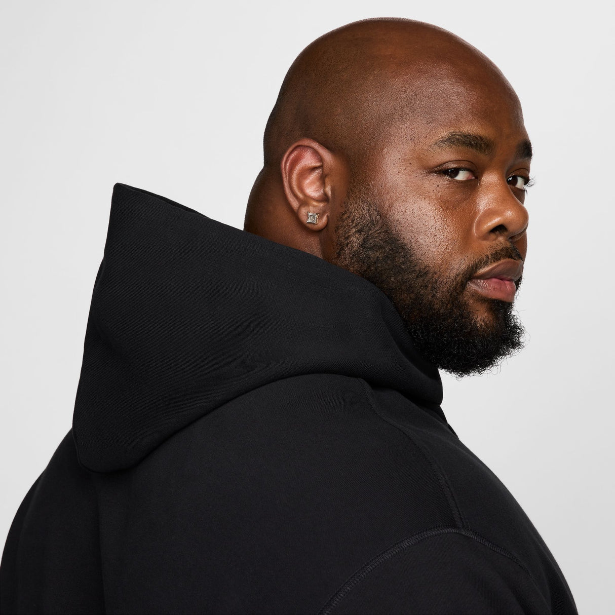 Nike SB Essential Logo Black/White Hooded Sweatshirt