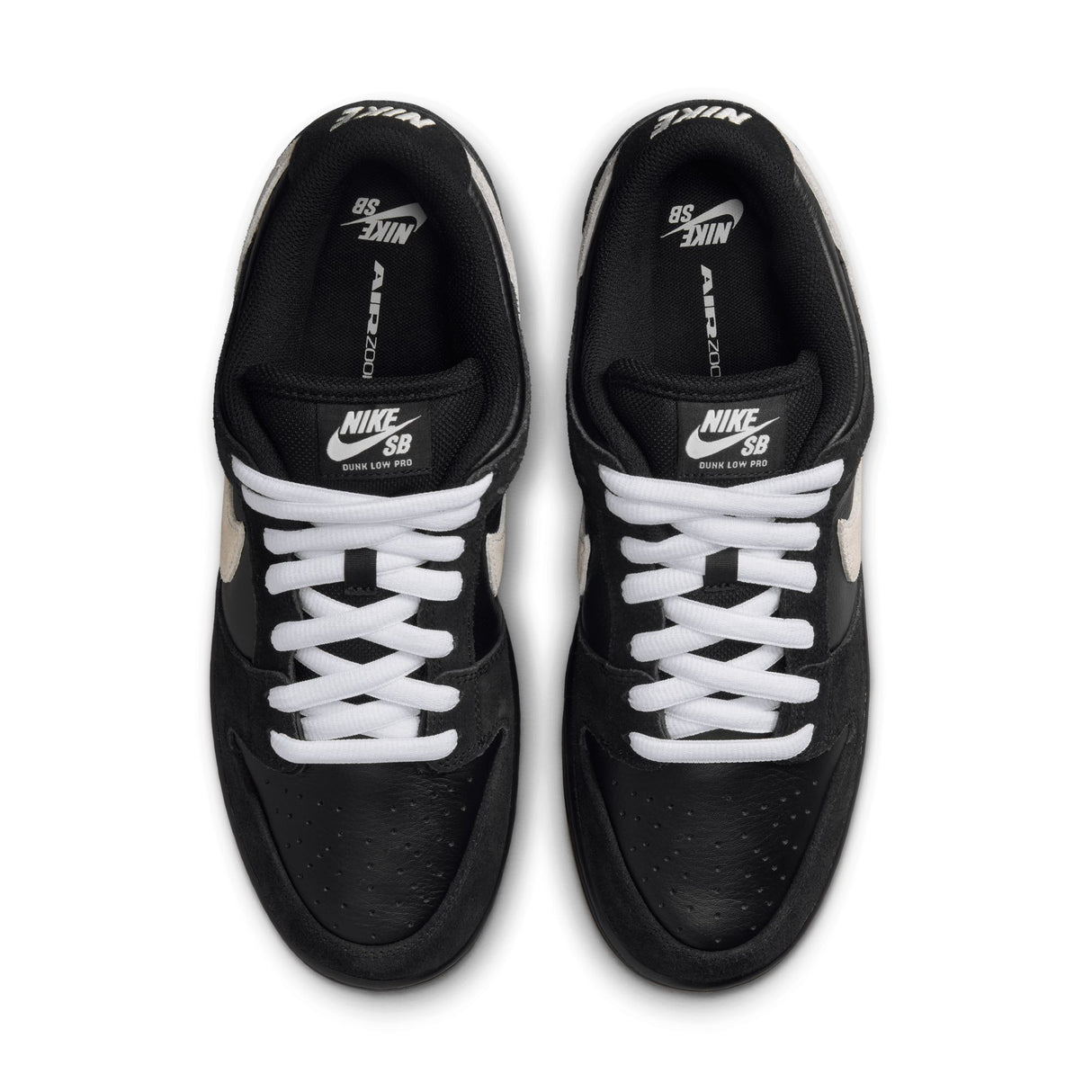 Nike SB Dunk Low Black/White/Gum/Light Brown Shoes (read description)