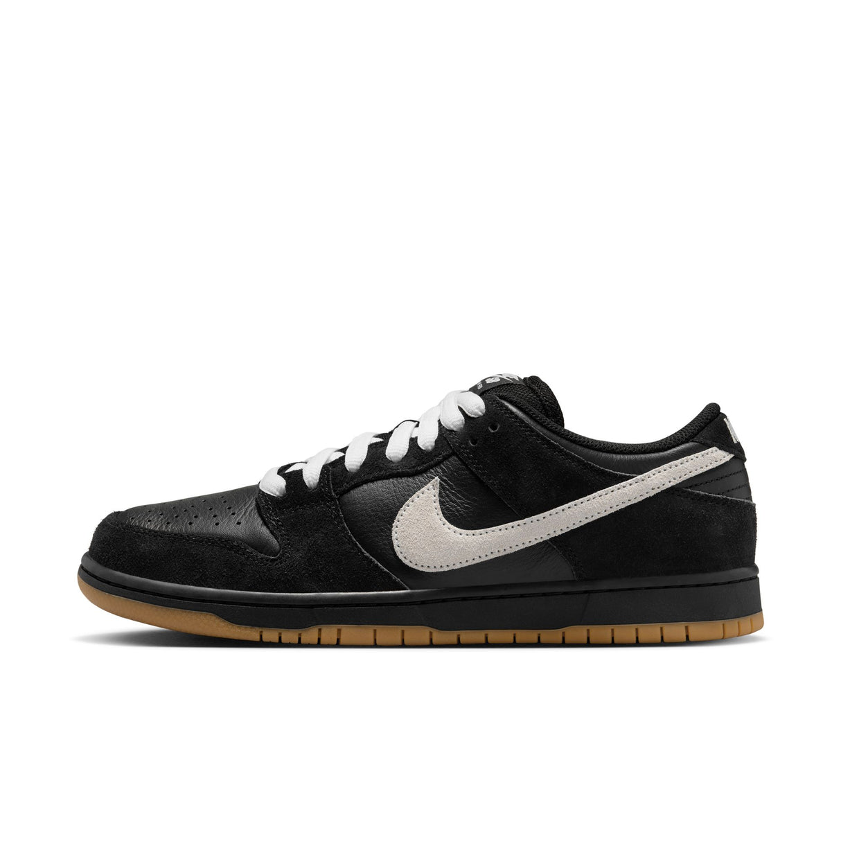 Nike SB Dunk Low Black/White/Gum/Light Brown Shoes (read description)
