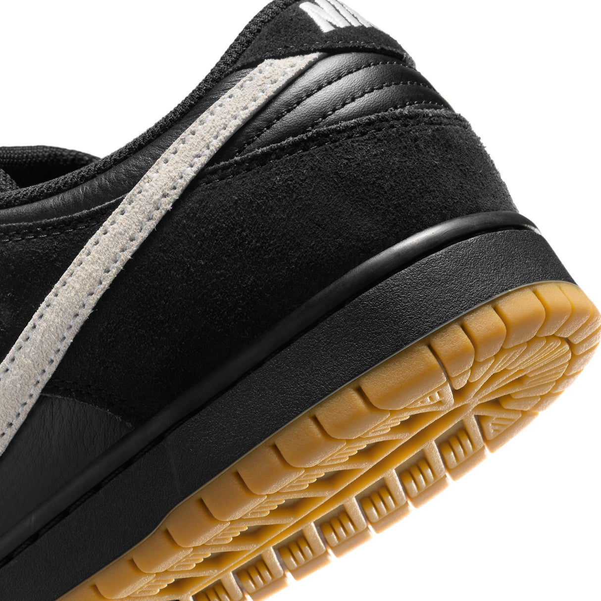 Nike SB Dunk Low Black/White/Gum/Light Brown Shoes (read description)
