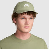 Nike SB Club Oil Green/White Strapback Hat