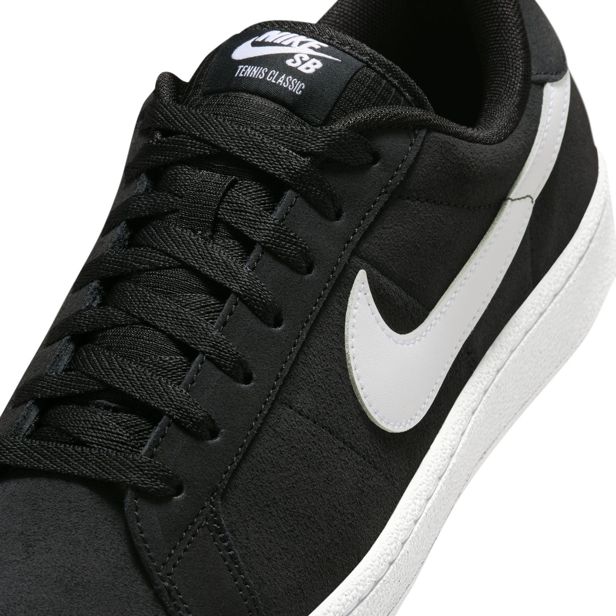 Nike SB Zoom Tennis Classic Black/White/White Skate Shoes (HF7386-004)