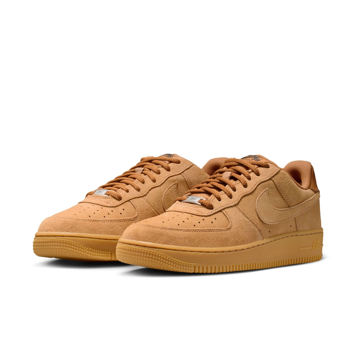 Nike Sb Air Force 1 Flax Flax Black Gum Light Brown Shoes (Read Description)