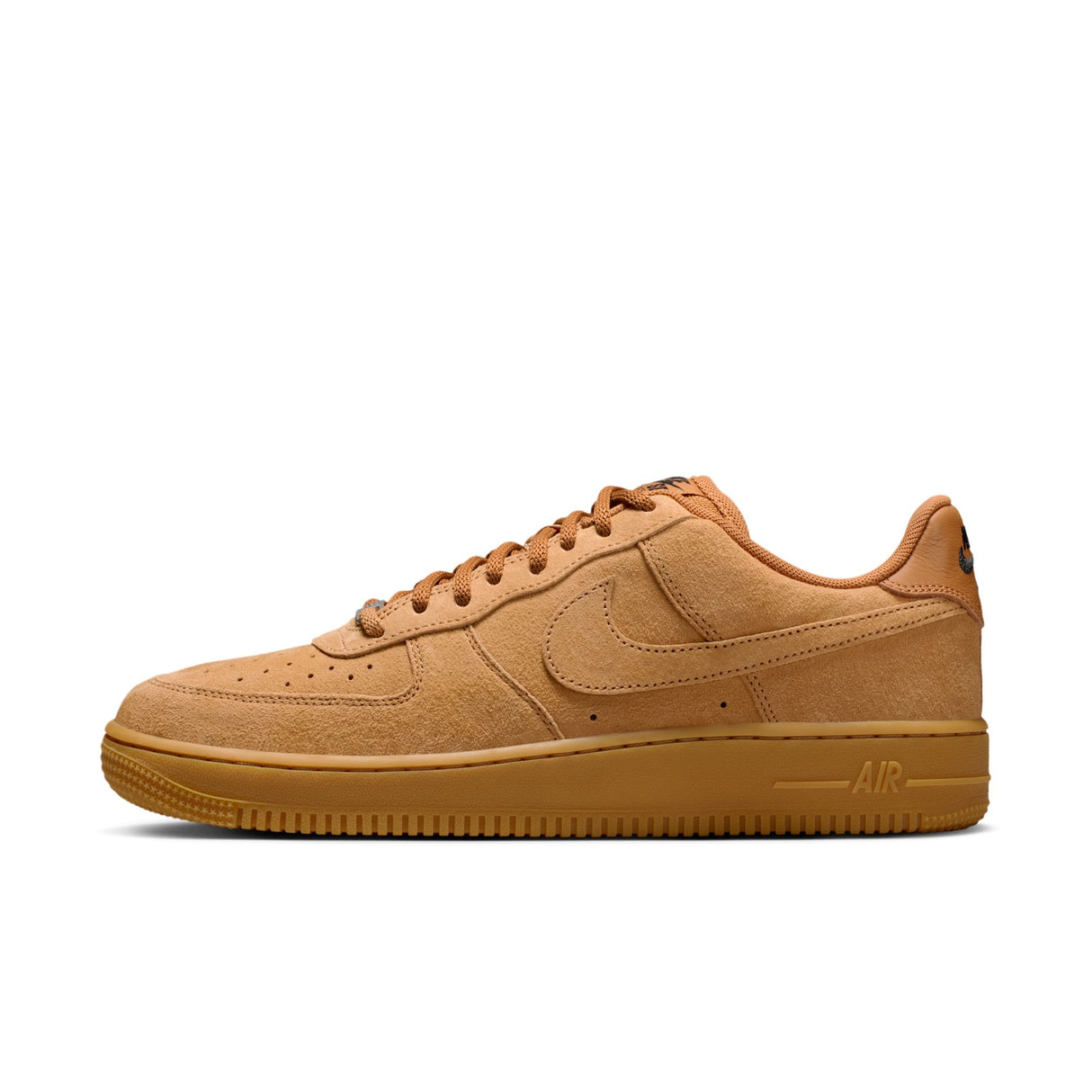 Nike Sb Air Force 1 Flax Flax Black Gum Light Brown Shoes (Read Description)