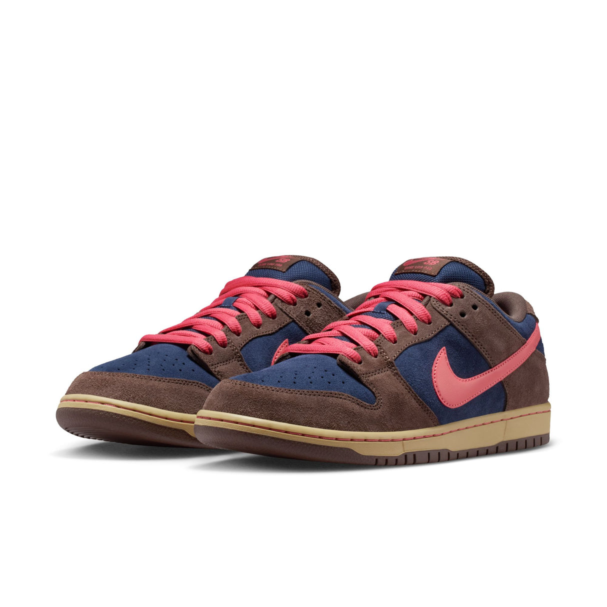 Nike SB Dunk Low Baroque Brown/Adobe/Midnight Navy Shoes (Read Description)