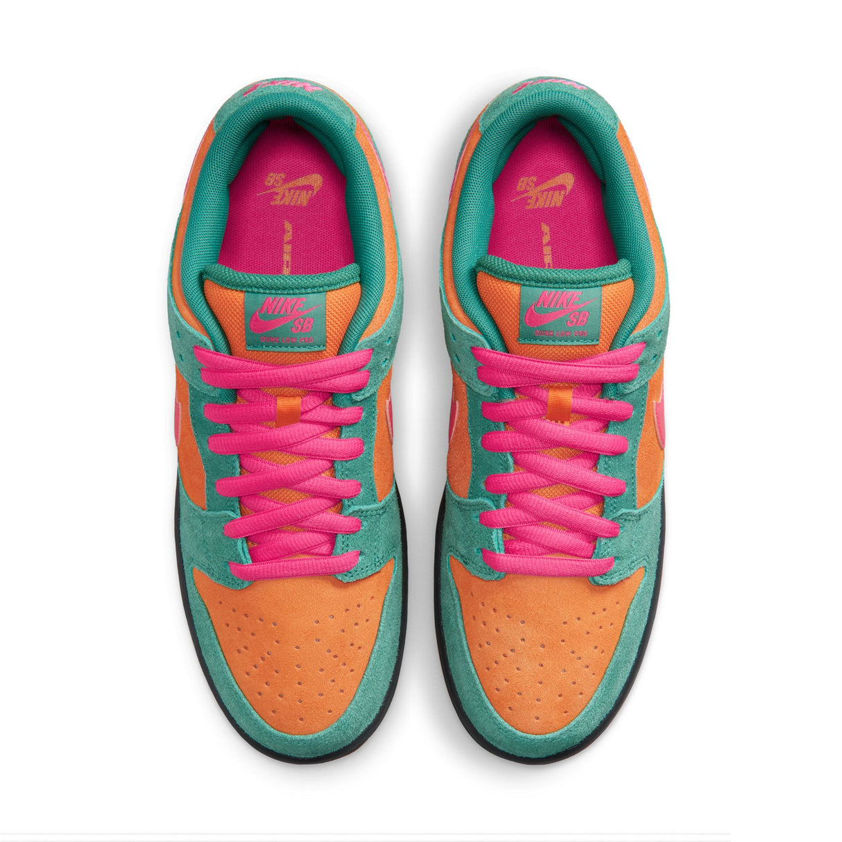 Nike SB Dunk Low Pro Green Noise/Watermelon-Light Curry Skate Shoes (Read Description)